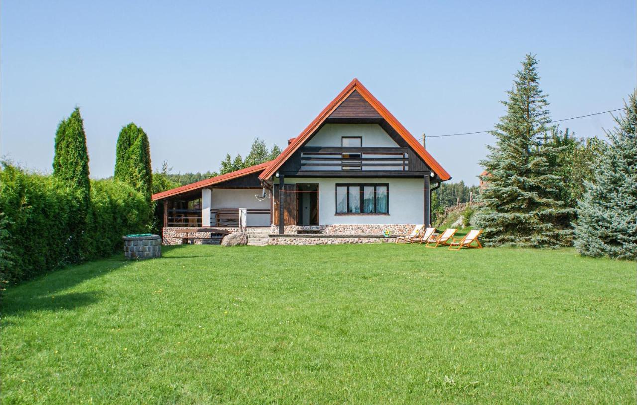 4 Bedroom Amazing Home In Biskupiec Biesowko Luaran gambar